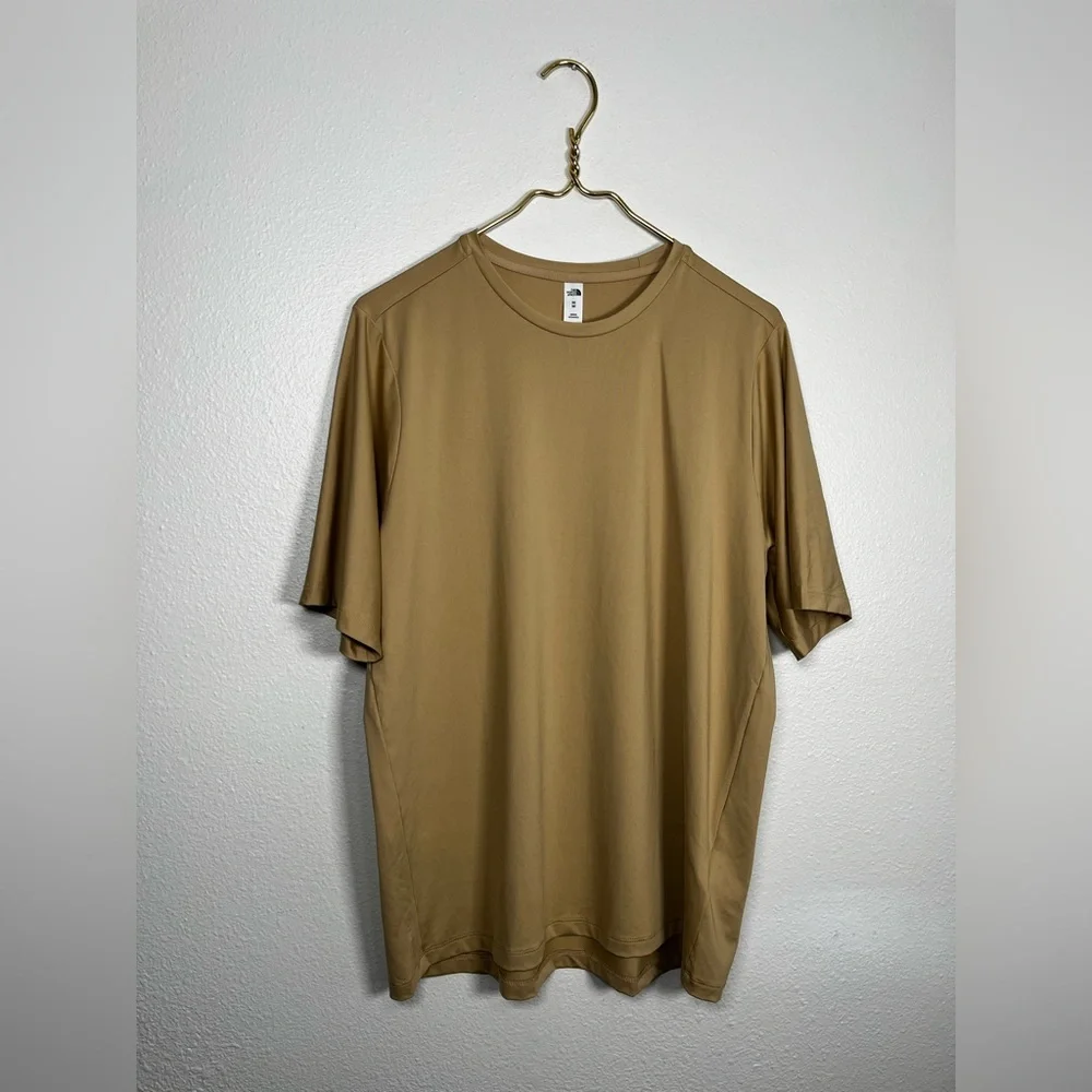 The North Face Men's Short Sleeve Tan Tee size medium new with tags